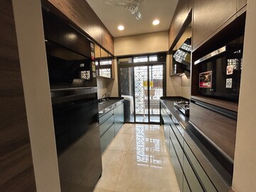 Kitchen in 3 BHK Apartment at Lodha Sterling, Sandoz Baug – for Rent