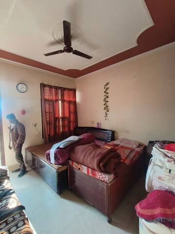 Bedroom in 1 BHK Builder Floor at Dhakoli Village – for Sale