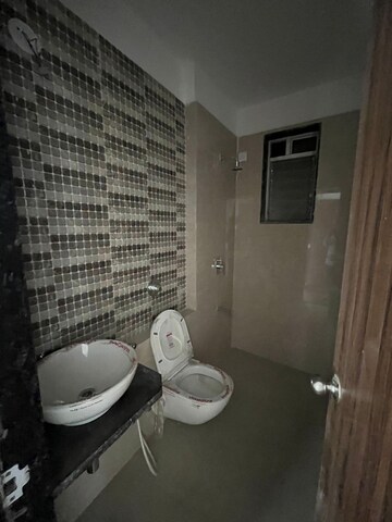 Bathroom in 2 BHK Apartment at Bhairaav Goldcrest Residency, Ghansoli – for Rent