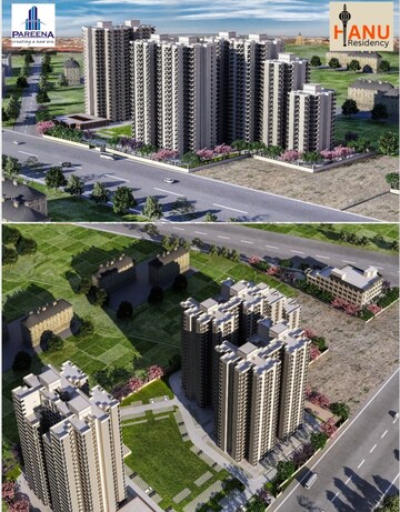 2 BHK Apartment – Exterior View View at Pareena Hanu Residency, Sector 68 - for Sale