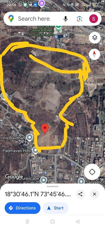  Office Space – Map Location View at Nimbalkar Plaza, Pimpri Chinchwad Pcmc - for Rent