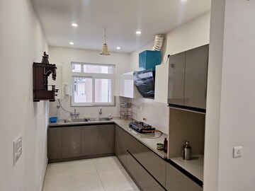 Kitchen in 3 BHK Apartment at Prem Bansal Sapphire Court, Patiala Road – for Sale
