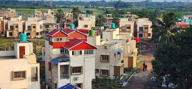 Exterior View, new town action area iii 3 Bedroom 1200 Sq.Ft. Villa In New Town Action AreA Iii Kolkata 8064945