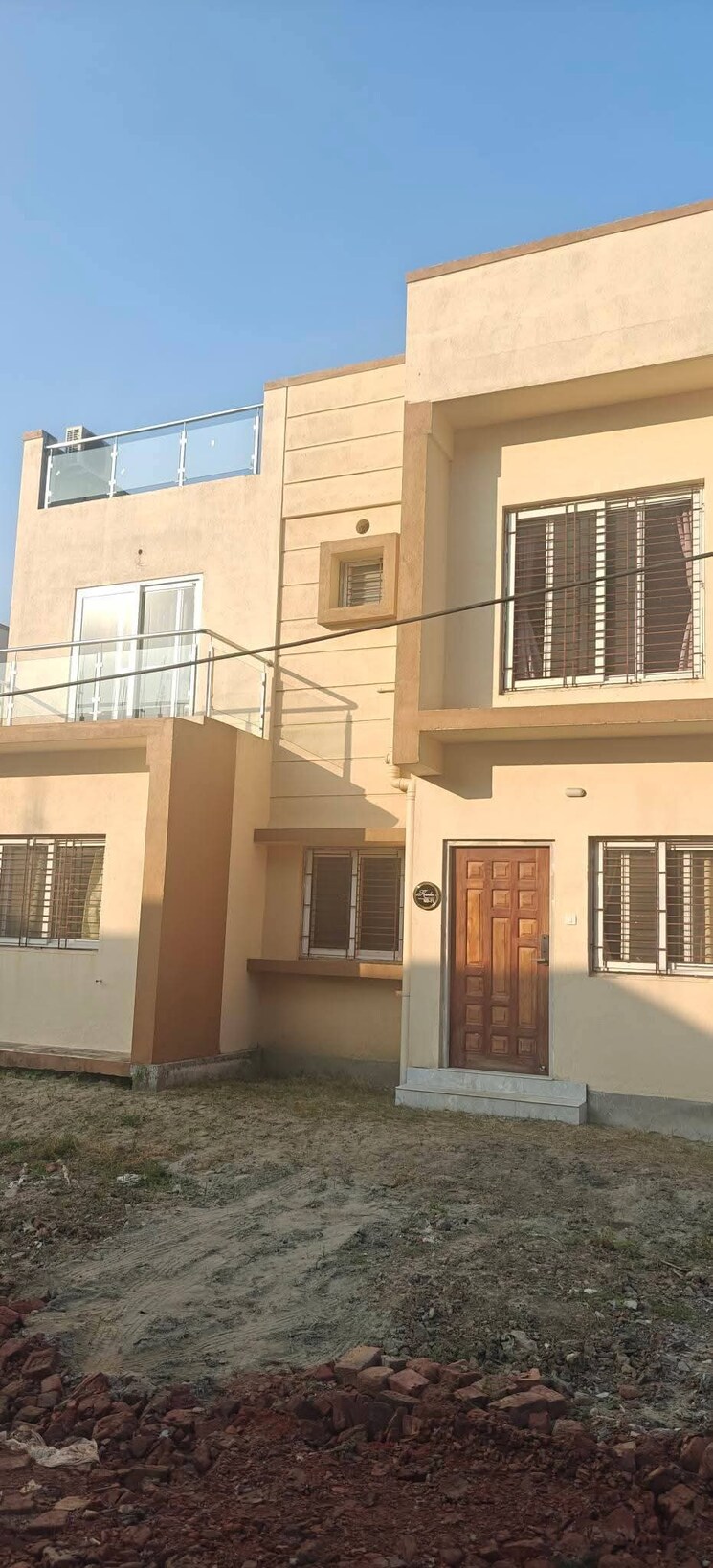 Exterior View, new town action area iii 3 Bedroom 1200 Sq.Ft. Villa In New Town Action AreA Iii Kolkata 8064945