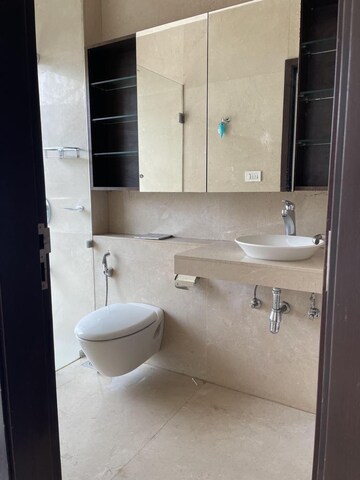 Bathroom in 3 BHK Apartment at Oberoi Exquisite Goregaon, Goregaon East – for Rent