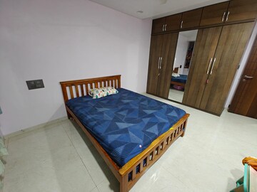 Bedroom in 3 BHK Apartment at Vastu Apartment Juhu, Juhu – for Rent
