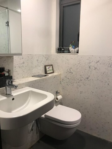 Bathroom in 1 BHK Apartment at Lodha Altia, Wadala – for Rent