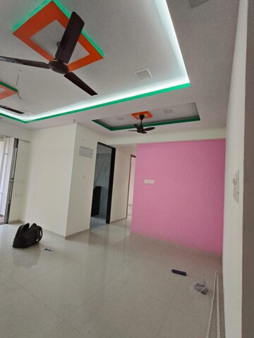 Living Room in 1 BHK Apartment at Swaminarayan City, Dombivli East – for Rent