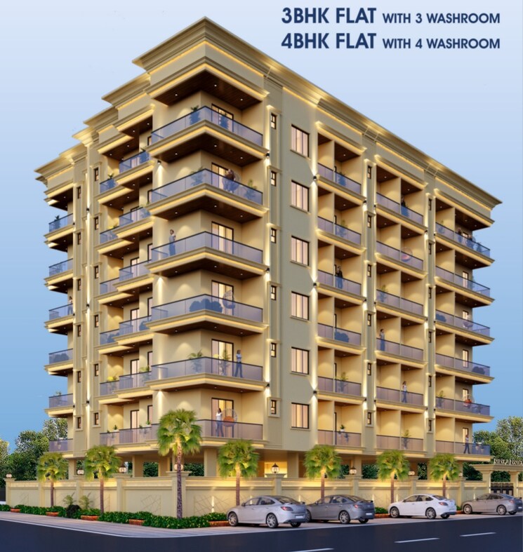 Exterior View, mansarovar 3 Bedroom 1598 Sq.Ft. Apartment In Mansarovar Jaipur 8065046