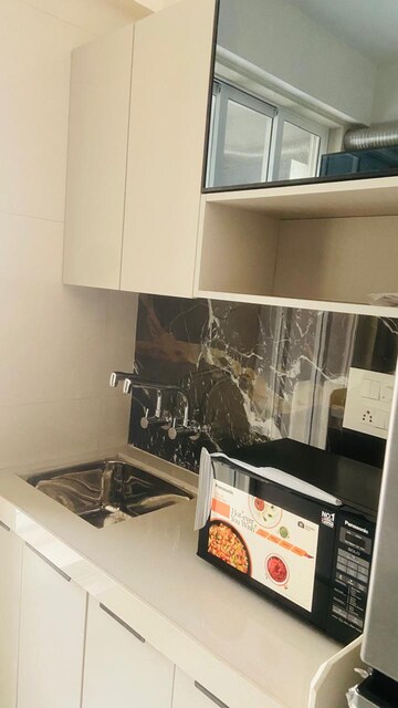 Kitchen in 1 BHK Apartment at Unique Ivana, Mira Road – for Rent