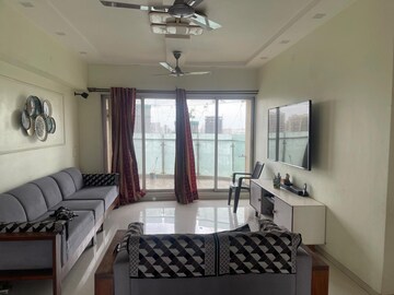 Living Room in 3 BHK Apartment at Trishul Symphony, Kharghar – for Rent