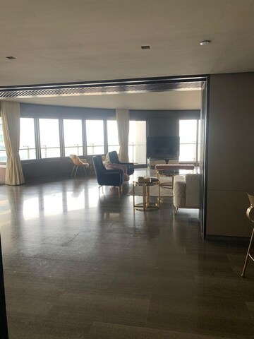 Living Room in 4 BHK Apartment at Lodha The World Towers World One Tier 2, Worli – for Rent