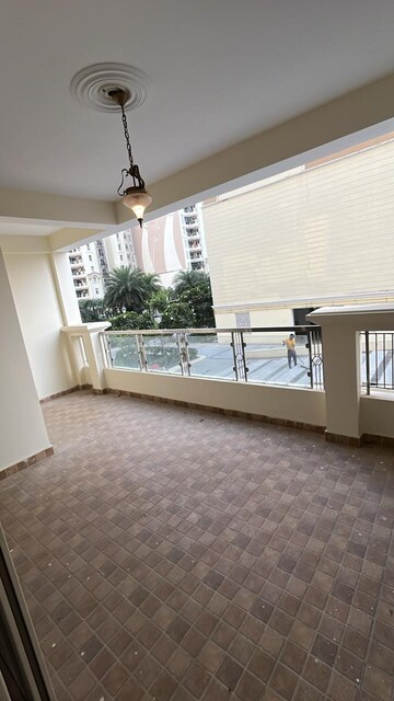 Balcony in 3.5 BHK Apartment at MI Rustle Court, Gomti Nagar – for Rent