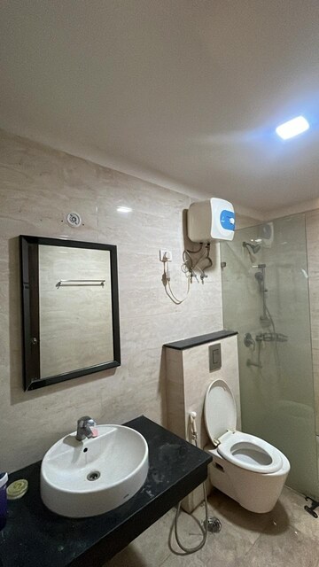 Bathroom in 3.5 BHK Apartment at MI Rustle Court, Gomti Nagar – for Rent