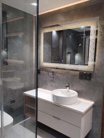 Bathroom in 4 BHK Builder Floor at Ansal Sushant Lok I, Sector 43 – for Sale