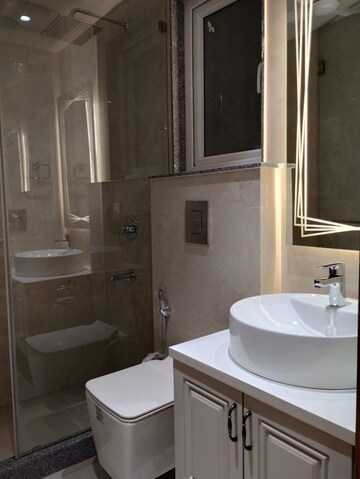 Bathroom in 4 BHK Builder Floor at Ansal Sushant Lok I, Sector 43 – for Sale