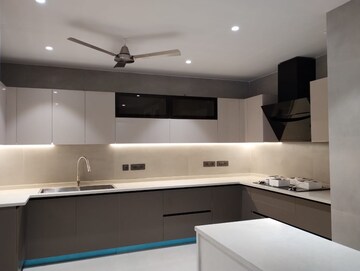 Kitchen in 4 BHK Builder Floor at Ansal Sushant Lok I, Sector 43 – for Sale