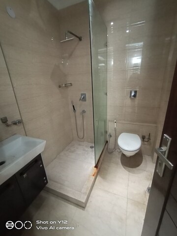 Bathroom in 3 BHK Builder Floor at Kailash Colony – for Rent