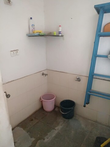 Bathroom in 2 BHK Apartment at Trilokesh Riverside Park, Vasna – for Rent
