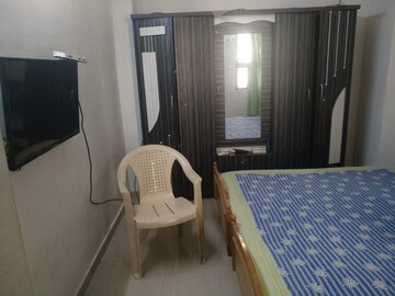 Master Bedroom in 2 BHK Apartment at Trilokesh Riverside Park, Vasna – for Rent