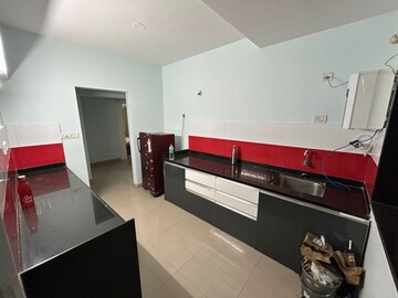 Kitchen in 3 BHK Apartment at Raviraj Park Island, Yerawada – for Rent