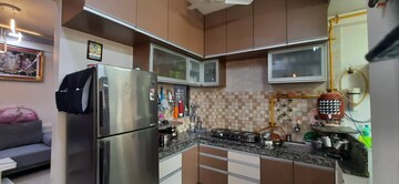Kitchen in 2 BHK Apartment at Sahaj Solarium, Vasna – for Sale
