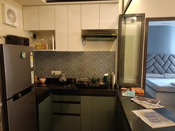 Kitchen in 2 BHK Apartment at Lodha Crown Quality Homes, Majiwada – for Rent