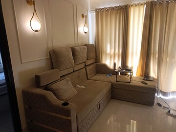 Living Room in 2 BHK Apartment at Lodha Crown Quality Homes, Majiwada – for Rent