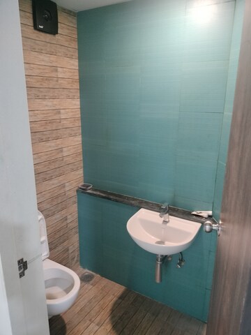 Bathroom in 1 BHK Apartment at Lodha Crown Quality Homes, Majiwada – for Rent