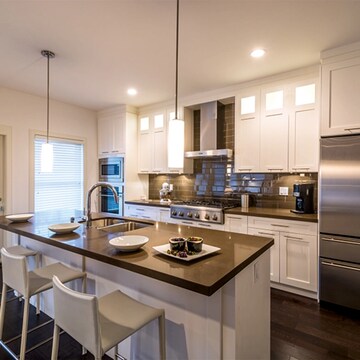 Kitchen in 4 BHK Apartment at Godrej Riverine, Sector 44 – for Sale