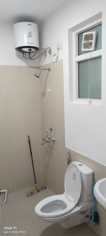 Bathroom in 3 BHK Apartment at Emaar MGF Emerald Hills, Sector 65 – for Rent