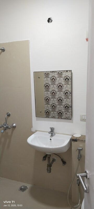 Bathroom in 3 BHK Builder Floor at Emaar MGF Emerald Hills, Sector 65 – for Rent