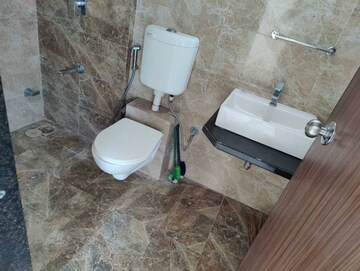 Bathroom in 1 BHK Apartment at Heena Presidency, Mira Road – for Sale