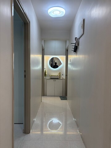 Bathroom in 2 BHK Apartment at Davakhar Elegance, Nandivali Gaon – for Rent