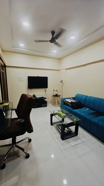 Living Room in 3 BHK Apartment at Lokhandwala Harmony, Worli – for Rent