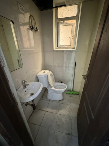 Bathroom in 3 BHK Apartment at Antriksh Golf View, Sector 78 – for Rent
