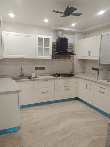 Kitchen in 4 BHK Builder Floor at Chittaranjan Park – for Rent