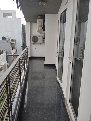 Balcony in 4 BHK Builder Floor at Chittaranjan Park – for Rent