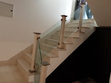 Staircase in 6+ BHK Villa at Vasant Vihar – for Sale