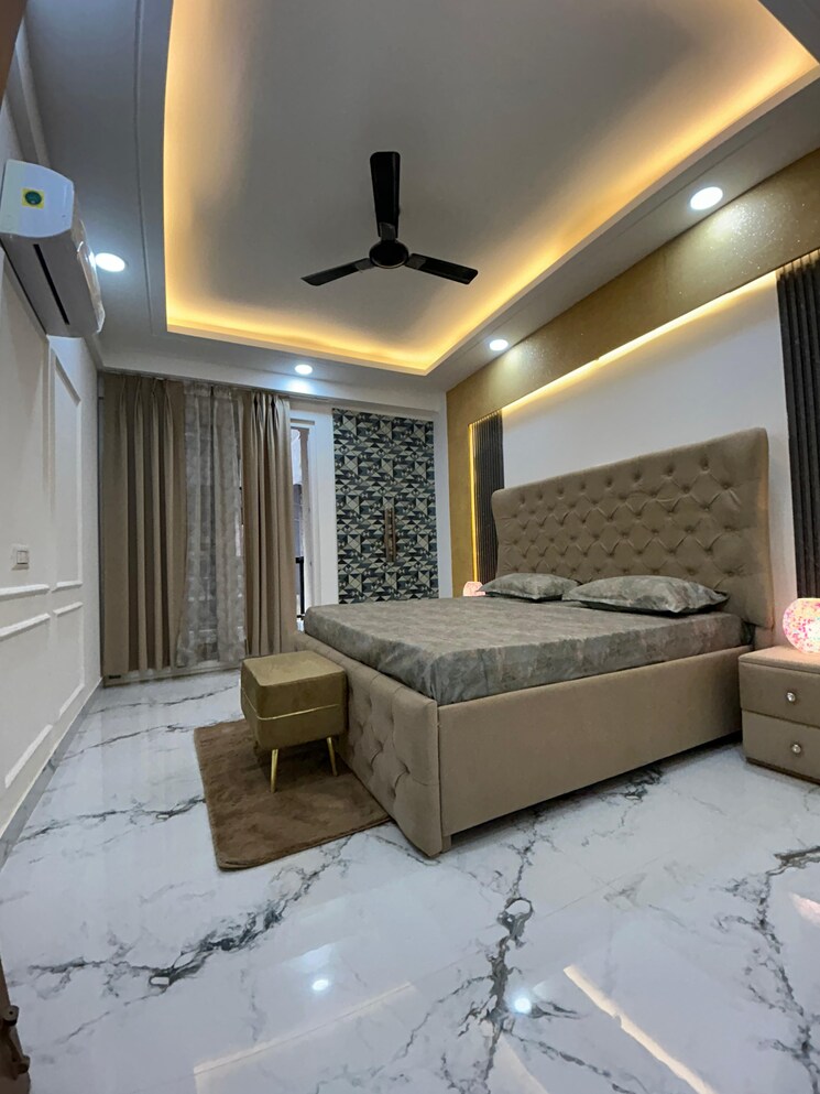 Bedroom, chattarpur 3 Bedroom 1200 Sq.Ft. Builder Floor In Chattarpur Delhi 8065472