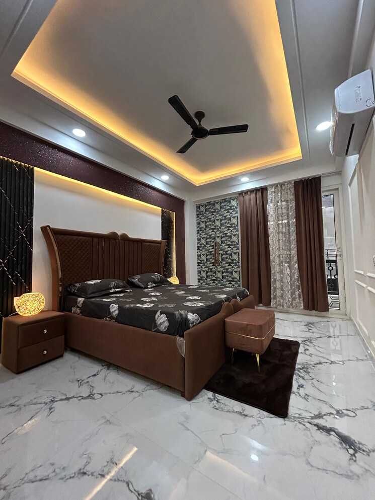 Master Bedroom, chattarpur 3 Bedroom 1200 Sq.Ft. Builder Floor In Chattarpur Delhi 8065472