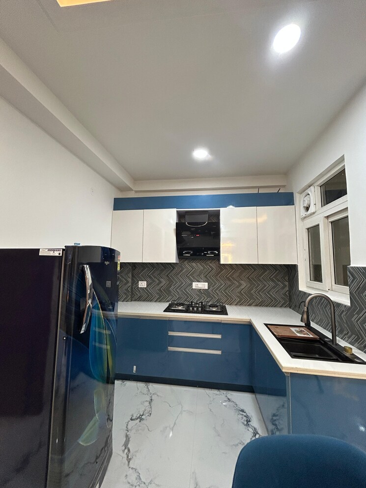 Kitchen, chattarpur 3 Bedroom 1200 Sq.Ft. Builder Floor In Chattarpur Delhi 8065472