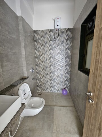 Bathroom in 1 BHK Apartment at Birla Vanya, Kalyan West – for Rent