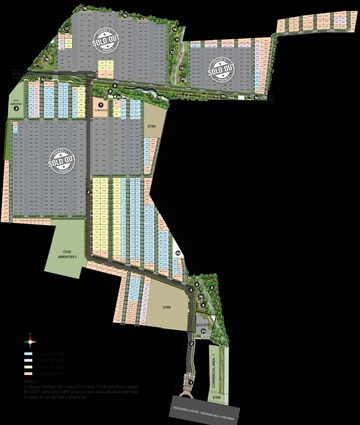 Master Plan in  Plot at Brigade Oasis, Devanahalli – for Sale