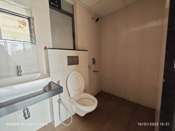 Bathroom in 2 BHK Apartment at Godrej City Panvel Phase 1, Poyanje – for Rent