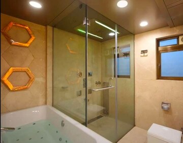 Bathroom in 3 BHK Apartment at Malad West – for Rent