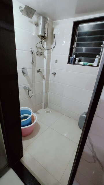 Bathroom in 1 BHK Apartment at Lower Parel West – for Rent