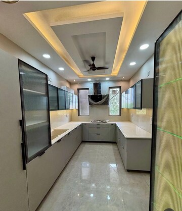 Kitchen in 4 BHK Builder Floor at Puri Aman Vilas, Sector 89 – for Sale