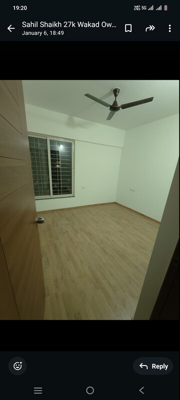 Room in 2 BHK Apartment at Linux Bonheur, Wakad – for Rent