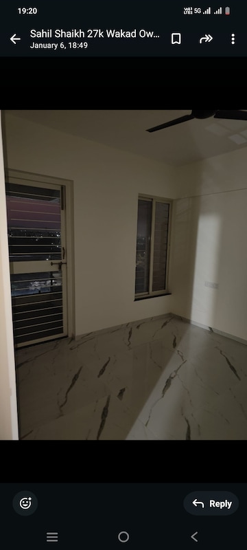 Room in 2 BHK Apartment at Linux Bonheur, Wakad – for Rent
